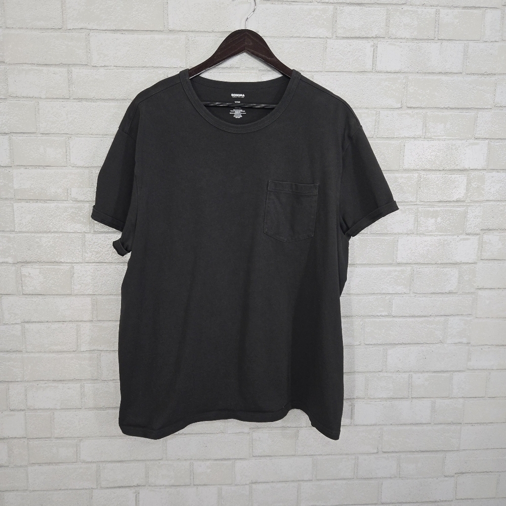 Sonoma dark gray, heavy short sleeve tee